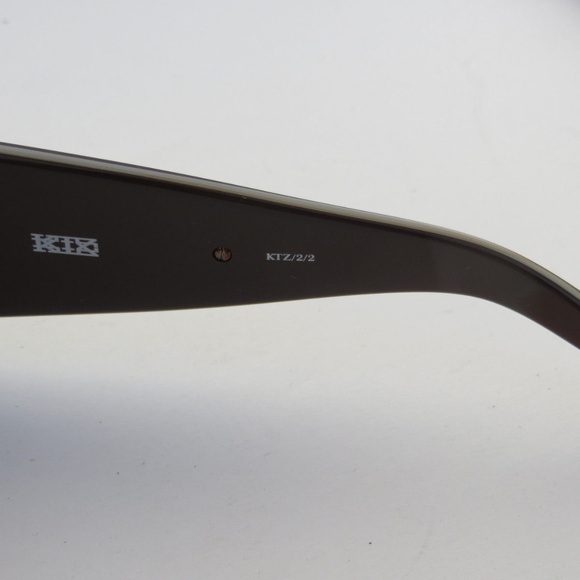 KTZ SUIT OF ARMOUR Brown Bronze Wrap Sunglasses main image 7